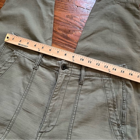 MADEWELL Dried Clover Green High Waisted Griff Tapered Fatigue Cargo Pants in 27 - Picture 13 of 16